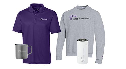 RRI branded T-shirt, mug and sweatshirt